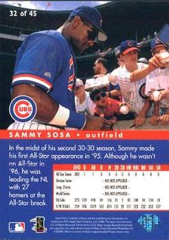 1997 Collector's Choice - All-Star Connection #32 Sammy Sosa Back