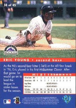 1997 Collector's Choice - All-Star Connection #38 Eric Young Back