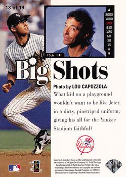 1997 Collector's Choice - Big Shots #13 Derek Jeter Back