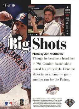 1997 Collector's Choice - Big Shots #12 Ken Caminiti Back