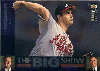 1997 Collector's Choice - The Big Show #1 Greg Maddux Front