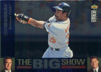 1997 Collector's Choice - The Big Show #8 Eddie Murray Front
