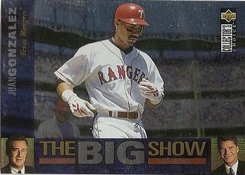 1997 Collector's Choice - The Big Show #45 Juan Gonzalez Front