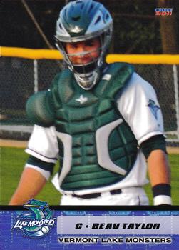 2011 Choice Vermont Lake Monsters #38 Beau Taylor Front