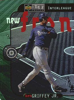 1997 Collector's Choice - New Frontier #NF11 Ken Griffey Jr. Front