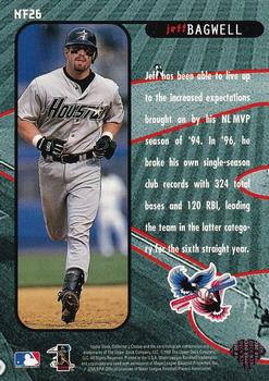 1997 Collector's Choice - New Frontier #NF26 Jeff Bagwell Back