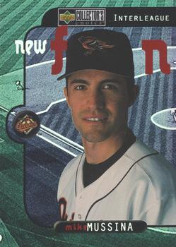 1997 Collector's Choice - New Frontier #NF39 Mike Mussina Front