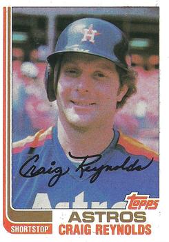 1982 Topps #57 Craig Reynolds Front