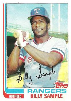 1982 Topps #112 Billy Sample Front