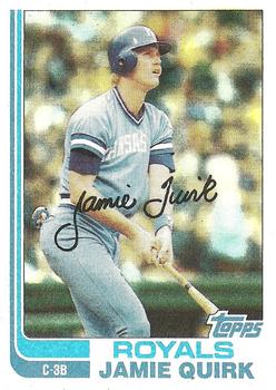 1982 Topps #173 Jamie Quirk Front