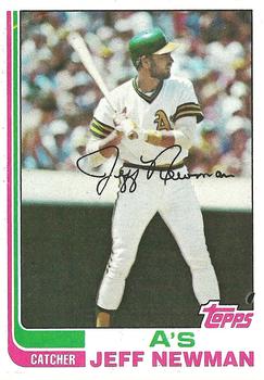 1982 Topps #187 Jeff Newman Front