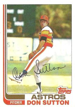 1982 Topps #305 Don Sutton Front
