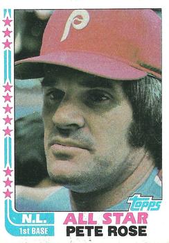 1982 Topps #337 Pete Rose Front