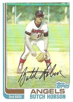1982 Topps #357 Butch Hobson Front