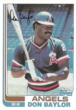 1982 Topps #415 Don Baylor Front
