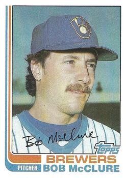 1982 Topps #487 Bob McClure Front