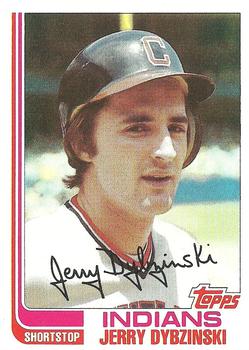 1982 Topps #512 Jerry Dybzinski Front