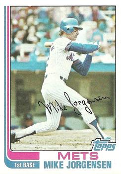 1982 Topps #566 Mike Jorgensen Front