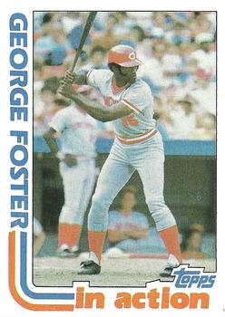 1982 Topps #701 George Foster Front
