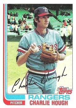 1982 Topps #718 Charlie Hough Front