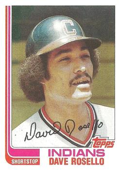 1982 Topps #724 Dave Rosello Front