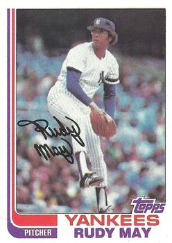1982 Topps #735 Rudy May Front