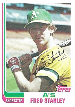 1982 Topps #787 Fred Stanley Front
