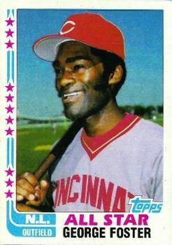 1982 Topps #342 George Foster Front