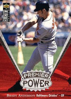 1997 Collector's Choice - Premier Power #PP2 Brady Anderson Front
