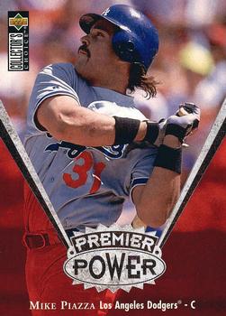 1997 Collector's Choice - Premier Power #PP19 Mike Piazza Front