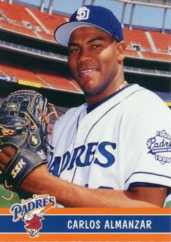 1999 Keebler San Diego Padres #26 Carlos Almanzar Front