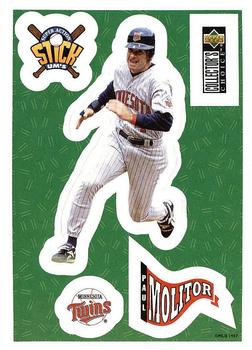 1997 Collector's Choice - Stick'Ums (Hobby) #4 Paul Molitor Front
