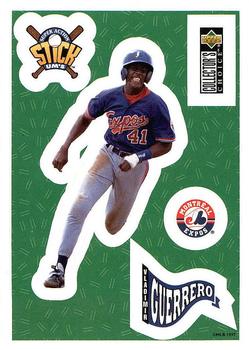1997 Collector's Choice - Stick'Ums (Hobby) #28 Vladimir Guerrero Front