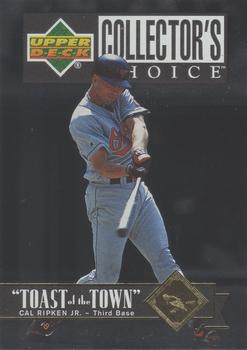 1997 Collector's Choice - Toast of the Town #T7 Cal Ripken Jr. Front