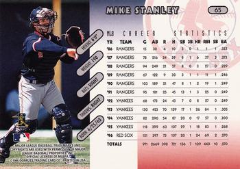 1997 Donruss #65 Mike Stanley Back