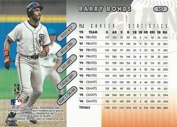 1997 Donruss #167 Barry Bonds Back