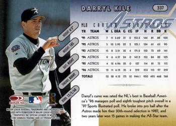 1997 Donruss #337 Darryl Kile Back