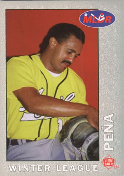 1993 Lime Rock Dominican Winter League #105 Tony Pena Front
