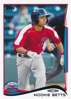 2014 Topps Pro Debut #71 Mookie Betts Front