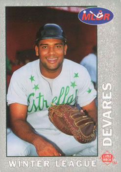 1993 Lime Rock Dominican Winter League - Diamond Stars #48 Cesar Devares Front