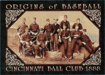1994 American Archives Origins of Baseball #58 Cincinnati Ball Club Front