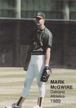 1989 Pacific Cards & Comics Playball U.S.A. (unlicensed) #12 Mark McGwire Front