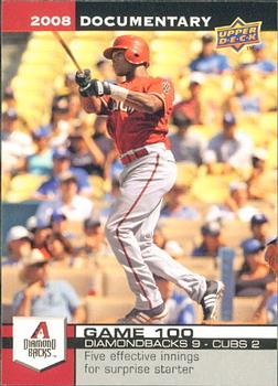2008 Upper Deck Documentary #2720 Justin Upton Front
