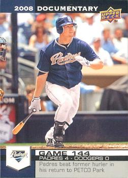 2008 Upper Deck Documentary #4328 Chase Headley Front