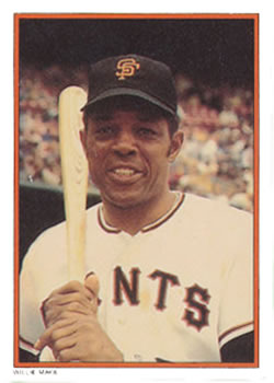 1985 Topps Circle K All Time Home Run Kings #3 Willie Mays Front