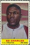 1964 Bazooka Stamps #NNO Ed Charles Front
