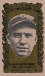 1963 Bazooka All-Time Greats #24 Tris Speaker    Front