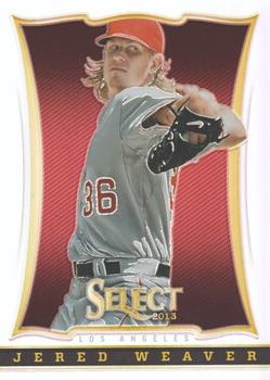 2013 Panini Select - Prizm #79 Jered Weaver Front