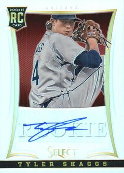 2013 Panini Select - Prizm #210 Tyler Skaggs Front