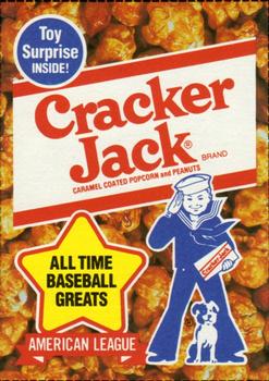 1982 Topps Cracker Jack #NNO American League Front